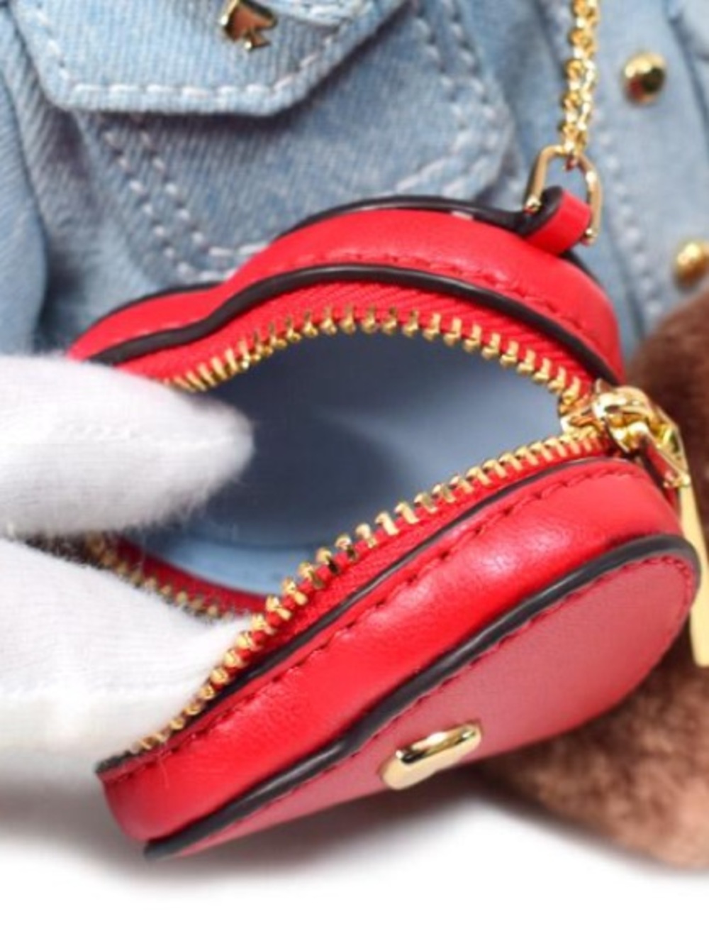 Kate spade Denim Katey Bear Crossbody - Picture 3 of 6